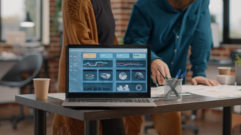 Custom dashboard development for smarter business insights by TechHubTech