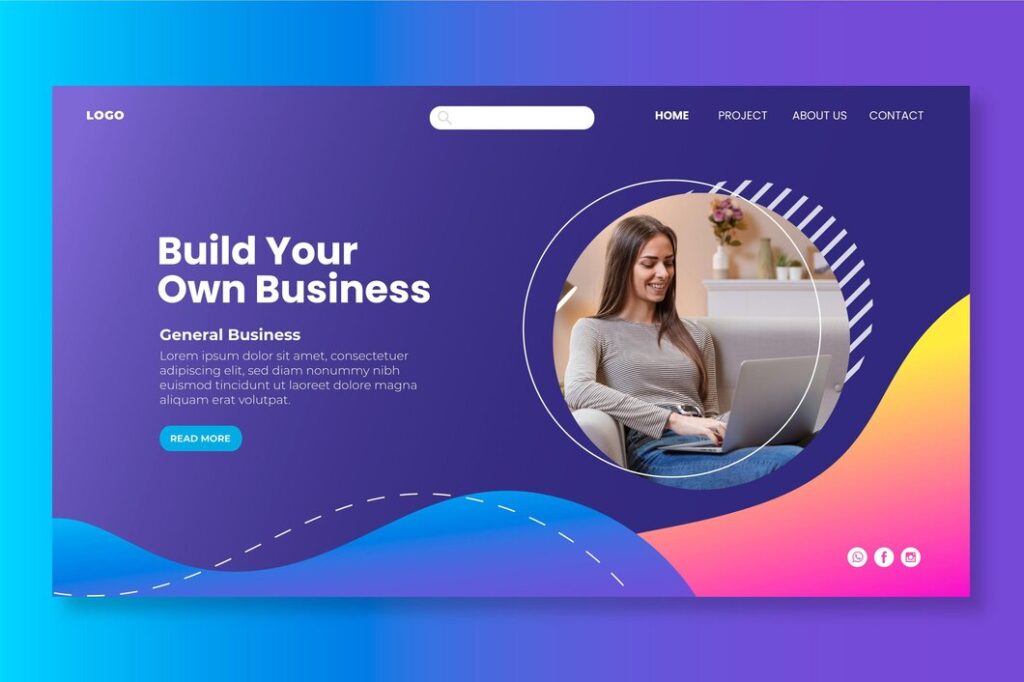 Business website redesign for better performance and growth by TechHubTech