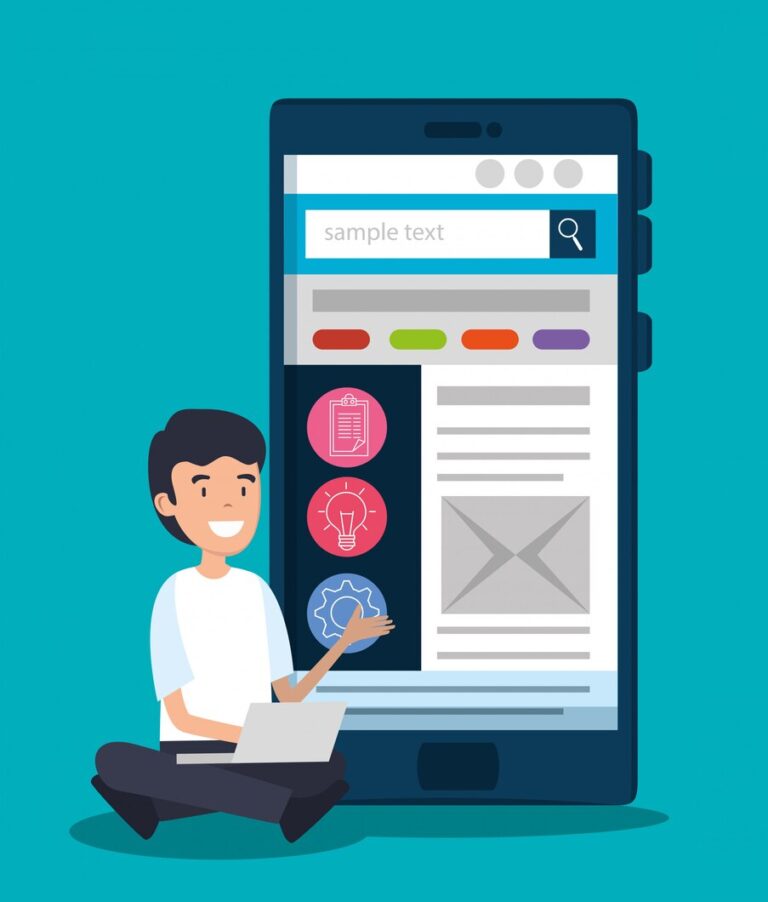 Mobile-first website design for better user experience by TechHubTech