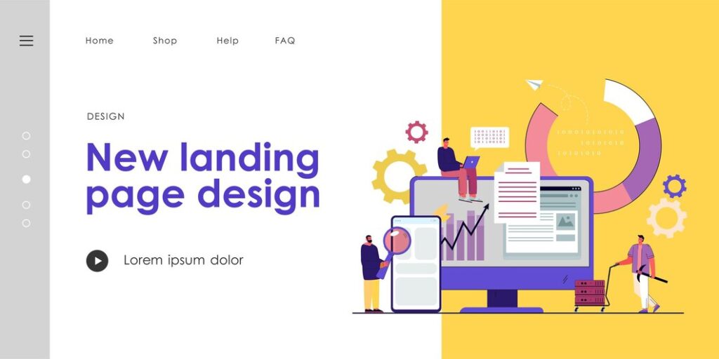 Landing page development for higher lead conversions by TechHubTech