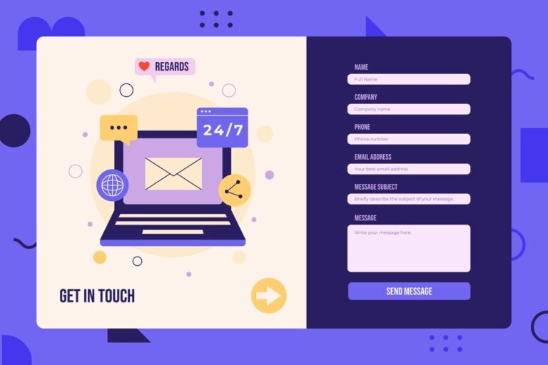 Website lead capture forms for better conversions by TechHubTech